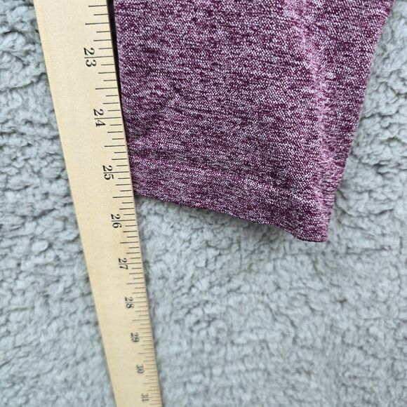 Gymshark Spellout Waistband Leggings Purple Space dye Size M - Picture 9 of 10